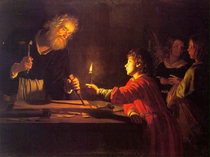 HONTHORST, Gerrit van Childhood of Christ sf